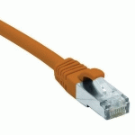 CORDON RJ45 CATÉGORIE 6 F/UTP LSOH SNAGLESS ORANGE - 25 M - CUC