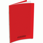 LOT DE 10 - CAHIER CONQUERANT POPLYPROPYLENE INDECHIRABLE ET LAVABLE PAPIER VELIN EXTRA 24X32 CM 60 PAGES SEYES