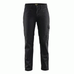 PANTALON DE TRAVAIL INDUSTRIE FEMME NOIR/GRIS TAILLE 40C - BLAKLADER