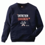 SWEAT À MESSAGE HOMME ESWEAT TAILLE: XL BLEU FONCÉ - PARADE