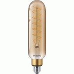AMPOULE LED - 6,5W - E27 - TUBE - AMBRÉE - GIANT PHILIPS