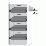 ARMOIRE SÉCURITÉ S-CLASSIC-90 S90.196.090.WDAS GRIS CLAIR