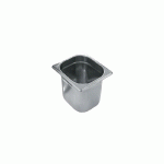 BAC GASTRO INOX 1/6 PLEIN - H 150 MM