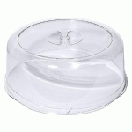 CLOCHE À TARTE TRANSPARENTE, LURAN, DIAMÈTRE : 30 CM, HAUTEUR 9,5 CM