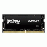 KINGSTON FURY IMPACT - DDR4 - MODULE - 16 GO - SO DIMM 260 BROCHES - 3200 MHZ / PC4-25600 - MÉMOIRE SANS TAMPON