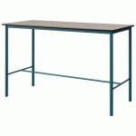 MANGE-DEB. MALIBU 180X80 4P STRAT ACACIA/NOIR BLEU 5025 - MANUTAN EXPERT