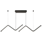 V-TAC - LUSTRE À SUSPENSION LED 12W AU DESIGN MODERNE COULEUR NOIRE 4000K