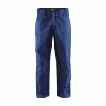 PANTALON DE TRAVAIL INDUSTRIE POCHES GENOUILLÈRES MARINE D132 - BLAKLADER