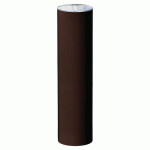BORNE PROVINCE Ø 16 CM INOX BROSSÉ - ZINC MARRON 8017 - PROCITY