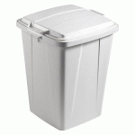 CONTENEUR À DÉCHETS DURABIN 90 LITRES DURABLE, AVEC COUVERCLE, GRIS