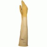 GANT LATEX ALTO 285 CHLORINÉE + GRIP 60CM JAUNE T10 - MAPA - 3428536