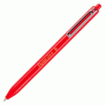 LOT DE 2 - STYLO BILLE PENTEL IZEE ROUGE RÉTRACTABLE POINTE 1 MM - ÉCRITURE LARGE