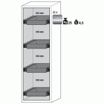 ARMOIRE S-PHOENIX TOUCHLESS-90 S90.196.060.FDAO GRIS - ASECOS