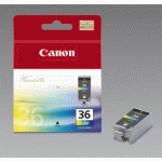 CARTOUCHE CANON CLI-36 3 COULEURS POUR IMPRIMANTE JET D