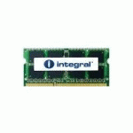 INTEGRAL - DDR3 - MODULE - 4 GO - SO DIMM 204 BROCHES - 1600 MHZ / PC3-12800 - MÉMOIRE SANS TAMPON
