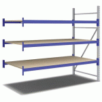 KIT RAYONNAGE SUIVANT 2000X2200X1100 MM 3 NIVEAUX 1650 KG - BITO