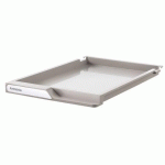 LOT DE 30 TIROIRS H 3 CM POUR COMPTOIR 3 COLONNES GAMME CLEN GRIS