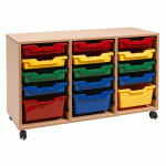 MEUBLE 3 COLONNES LISE HÊTRE - MANUTAN COLLECTIVITÉS