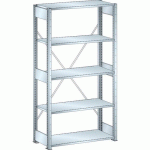 RAYONNAGE GALVANISÉ DPT 1000X500X2000MM CAPACITÉ 220 KG - LISTA