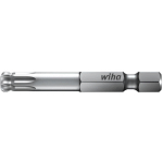 WIHA - EMBOUT PROFESSIONAL 50 MM TORX® TÊTE SPHÉRIQUE 1/4' E6,3 T15 (32417)