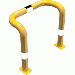 ARCEAU DOUBLE FACE PROFONDE CHEVILLER-JAUNE/NOIR-750X650MM - SCHAKE