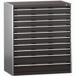 BOTT 1 ARMOIRE À TIROIRS SL-10612-10.2 AVEC 10 TIROIRS POUR CHARGE LOURDE