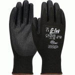 GANTS DE MANUTENTION TRICOTÉS PET AVEC PICOTS ENDUCTION MOUSSE NITRILE - 9