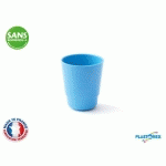 GOBELET TOBOGGAN 16CL MÉLAMINE BLEU