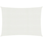HOMMOO - VOILE D'OMBRAGE 160 G/M² BLANC 3X4 M PEHD