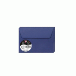 LOT DE 2 - PAQUET DE 20 ENVELOPPES POLLEN 114X162MM 120G/M2 - BLEU NUIT