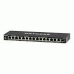 NETGEAR 16-PORT HIGH-POWER POE+ GIGABIT ETHERNET PLUS SWITCH (231W) WITH 1 SFP PORT (GS316EPP) GÉRÉ GIGABIT ETHERNET (10/100/1000) CONNEXION ETHERNET, SUPPORTANT L