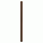 POTELET CARREFOUR Ø 60 MM - GALVA MARRON 8017 - PROCITY