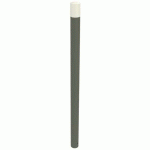 POTELET URBIN PMR TÊTE BOMB MÉT HTR 1.20M Ø76MM CIMENT 7033 - BUTON DESIGN