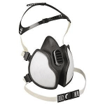 3M DEMI-MASQUE RESPIRATOIRE JETABLE 4000 PROTECTION FFA1P2D