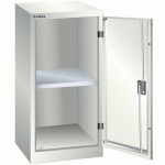 ARMOIRE BLANC GRIS 500X400X1000 AVEC 1 RAYONS AMO. - LISTA
