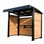 BANQUETTE POUR ABRI BUS GIRONDE - MANUTAN COLLECTIVITÉS