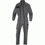 COMBINAISON DE TRAVAIL À DOUBLE ZIPS MACH2 V3 GRIS/ORANGE T2XL - DELTA PLUS - M2CZ3GOXX