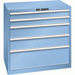 LISTA - ARMOIRE À TIROIRS (HXLXP) 100 X 102,3 X 72,5 CM KEY LOCK R5012