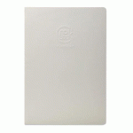 LOT DE 10 - CROK'BOOK CARNET PIQUÉ 24F A4 90G F - GRIS CLAIR