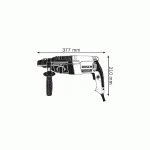 PERFORATEUR SDS PLUS 830W GBH 2-26 PROFESSIONAL EN COFFRET L-CASE - BOSCH - 06112A3000