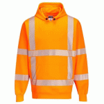 PORTWEST R477 SWEAT À CAPUCHE RWS ORANGE - TAILLE L