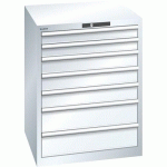 ARMOIRE BLANC PUR 717X725X850 AVEC 7 TIR. 200KG _ 14.503.110 - LISTA