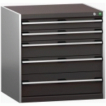 BOTT 1 ARMOIRE À TIROIRS SL-878-5.2 AVEC 5 TIROIRS POUR CHARGE LOURDE - BOTT