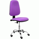 CHAISE SOCOVOS BASE CHROMÉ - LILA - PIQUERAS Y CRESPO