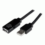 STARTECH.COM CÂBLE RÉPÉTEUR USB 15 M - RALLONGE / EXTENSION USB ACTIF - M/F