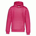 COTTOVER SWEATSHIRT À CAPUCHE ENFANT - CERTIFIÉ GOTS CERISE - TAILLE 6 ANS