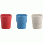 LOT DE 18 - LILITOUCH GOBELET 16 CL BLANC