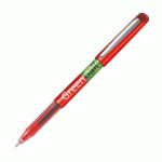 LOT DE 2 - STYLO ROLLER PILOT GREENBALL ROUGE À CAPUCHON ÉCRITURE MOYENNE