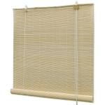 STORE ROULANT EN BAMBOU 150X160 CM NATUREL