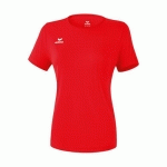 T-SHIRT FONCTIONNEL TEAMSPORT - ERIMA - CASUAL BASIC FEMME ROUGE